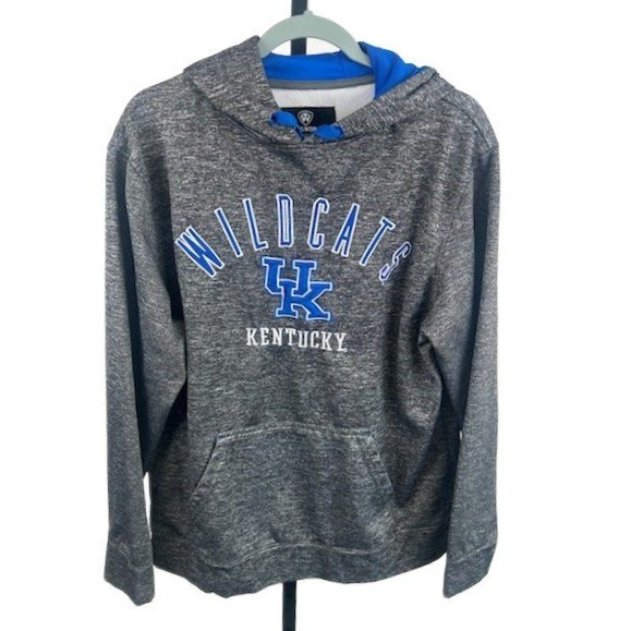 Top Of The World Kentucky Wildcats Hoodie Sweatshirt Pullover Gray Medium